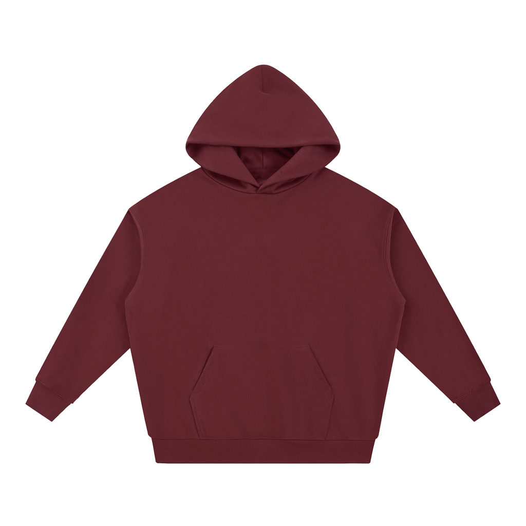 Essential Heavyweight Hoodie - White Logo