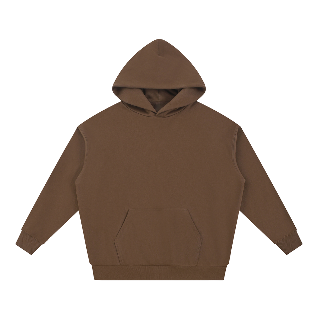 Essential Heavyweight Hoodie - White Logo