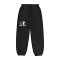 Fleeced Jogger Sweatpants - White Logo