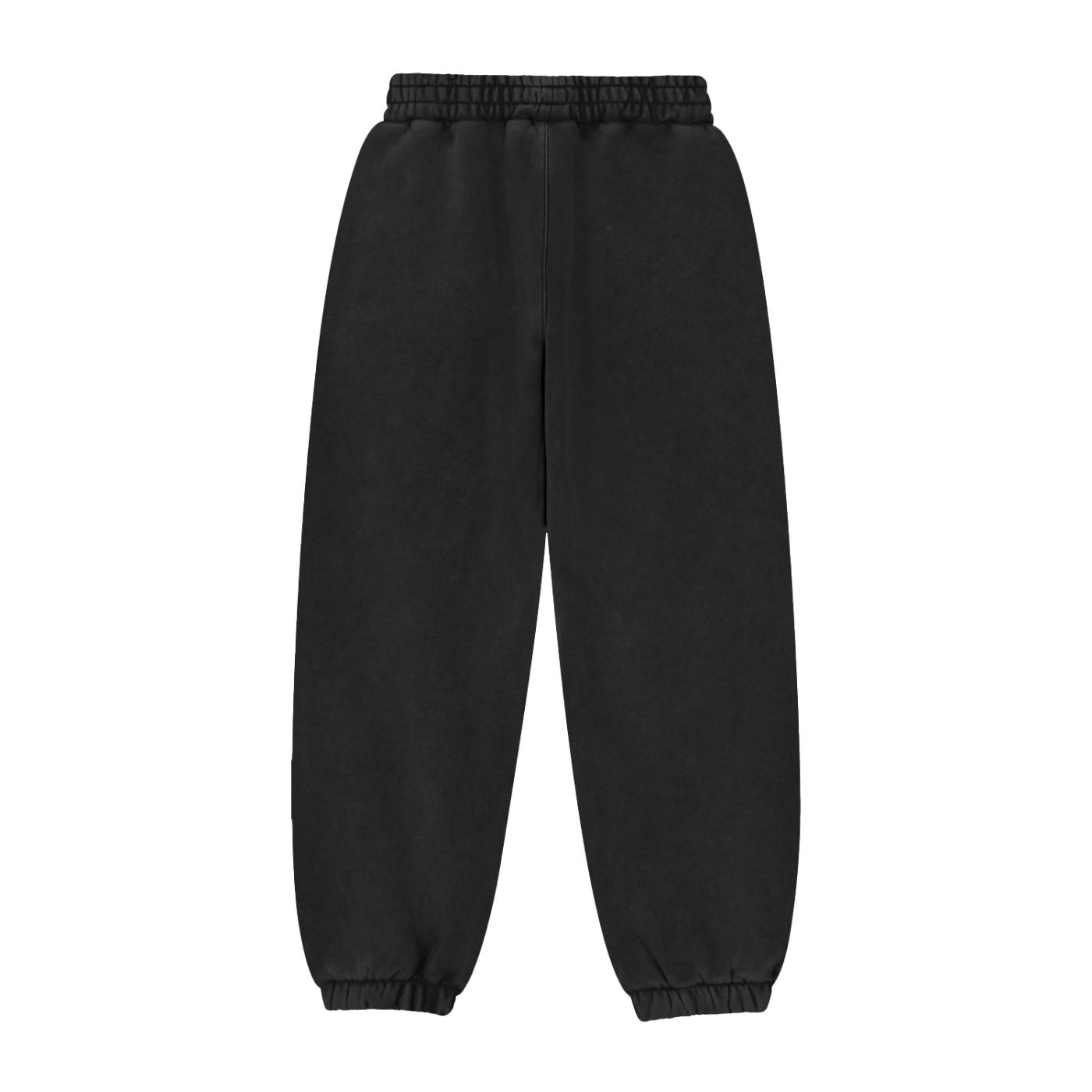 Fleeced Jogger Sweatpants - White Logo