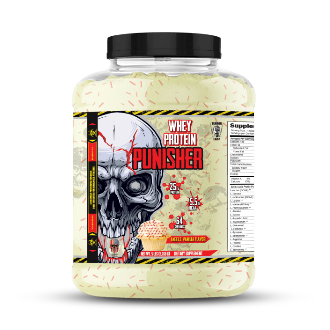 TMF® TERROR LABZ WHEY PROTEIN PUNISHER