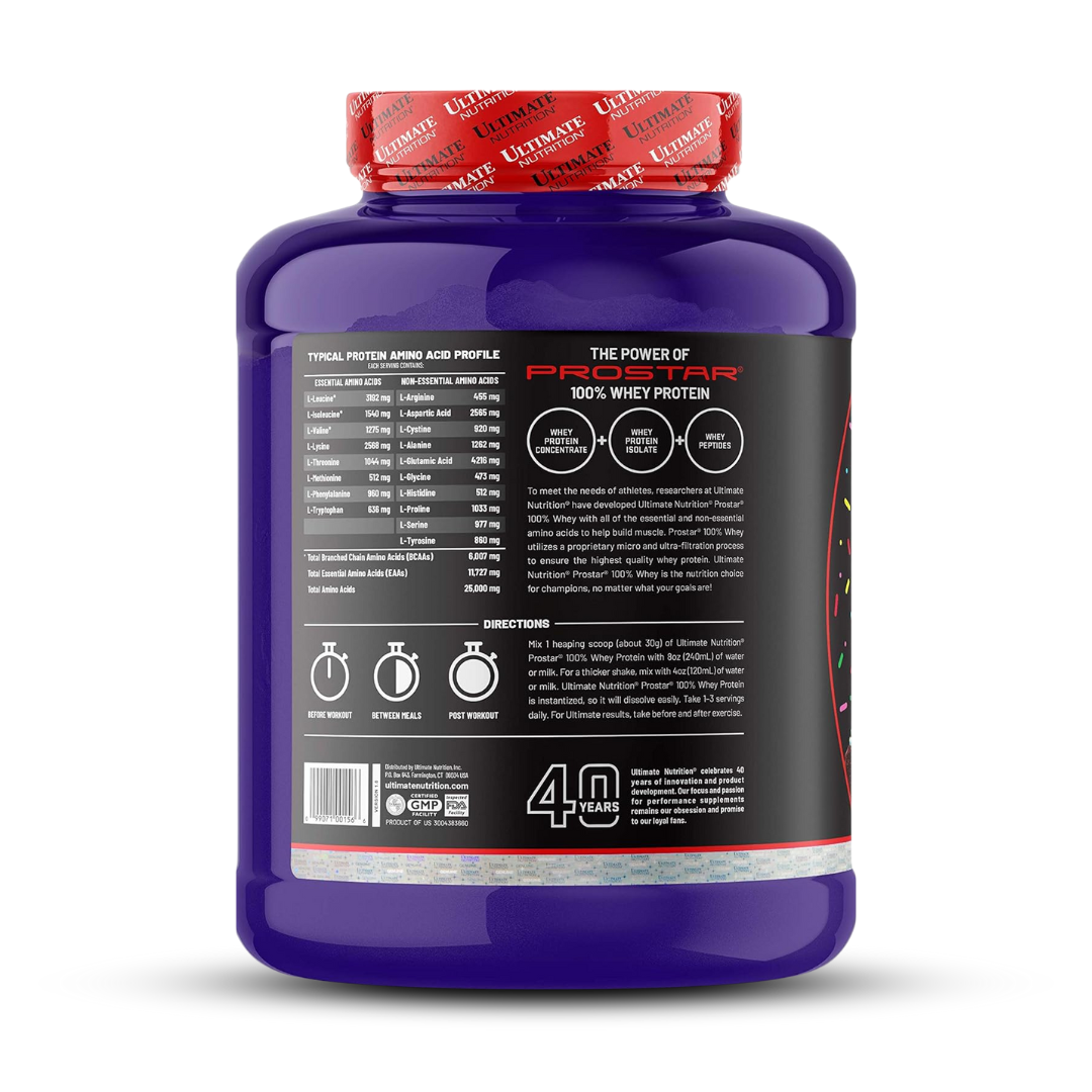 TMF® ULTIMATE NUTRITION PROSTAR WHEY PROTEIN