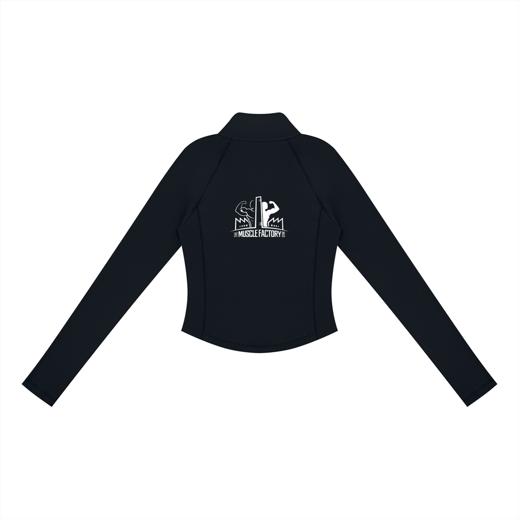 Women's Quarter-Zip Yoga T-Shirt
