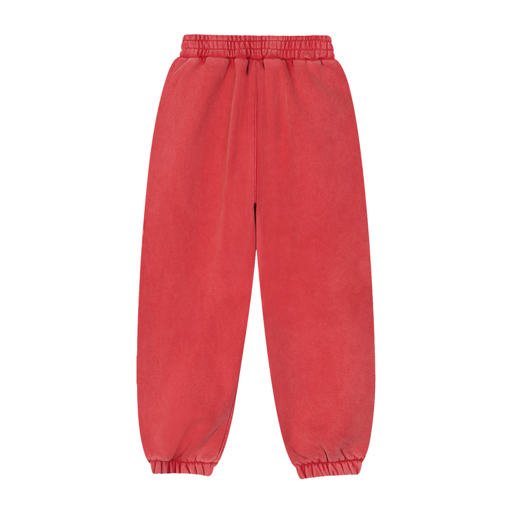 Fleeced Jogger Sweatpants - Black Logo