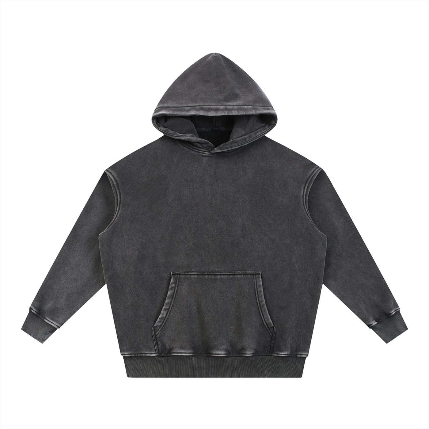 Snow Wash Oversize Hoodie